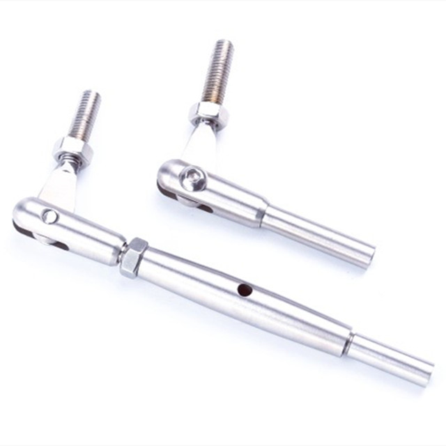 Screw Terminal Railing Rope Tensioner Clamping range 4-6mm Stainless Steel V2A 